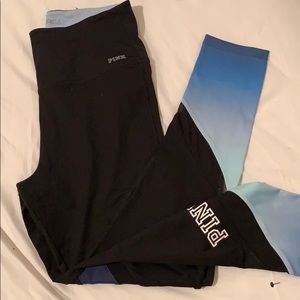 Tie dye mesh leggings